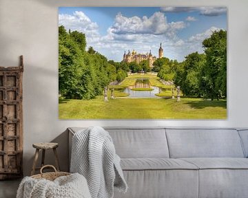 Le château de Schwerin et ses jardins