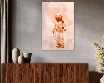Spaceman AstronOut (Oranje herhaling)