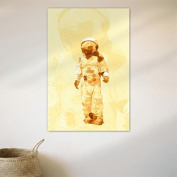 Spaceman AstronOut (Yellow Repeat)