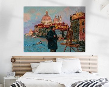 Xiao Song Jiang Venice Painting