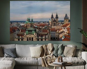 Paysage Prague sur Nynke Altenburg