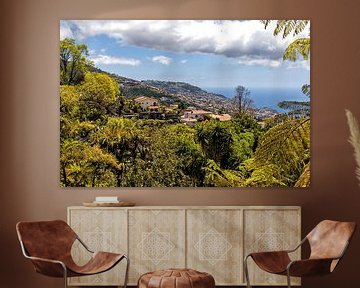 Views to Funchal Madeira by Dik Wagensveld