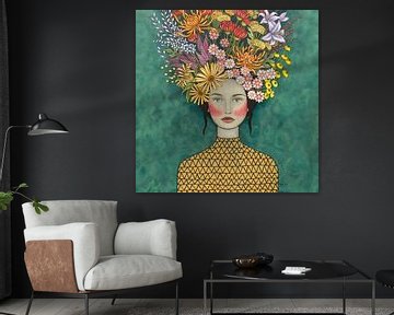 Bloemen in mijn gedachte van Kris Stuurop