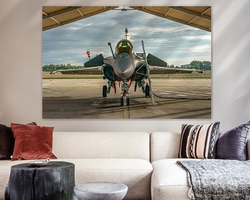 Dassault Rafale im Schutzraum. von Jaap van den Berg