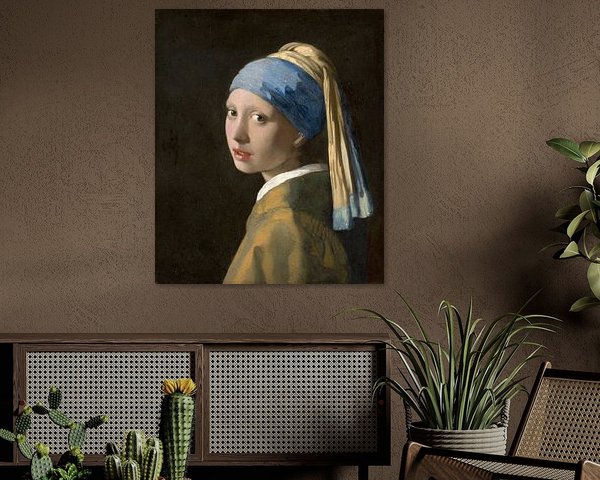 Meisje zonder parel en met de witte airpod (Vermeer)