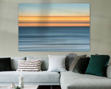 Paysage marin avec couleurs 2 sur Björn van den Berg