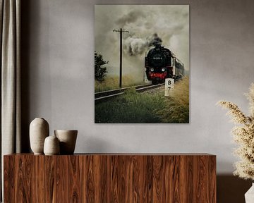 Steam locomotive by Bild.Konserve