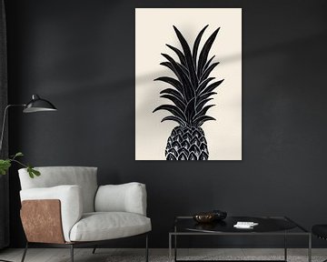Zwarte ananas, 1x Studio van 1x