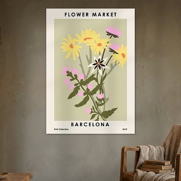 Blumenmarkt Barcelona von NKTN