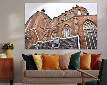 Der Aa-Kerk van achteren by Groningen Stad