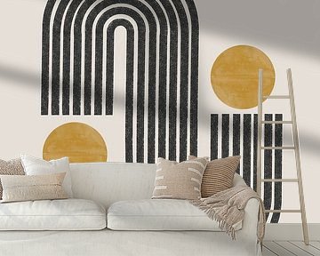 Midden-eeuw nr. 3. van THE MIUUS STUDIO