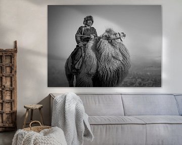 Boer en zijn kameel, Irene Yu Wu