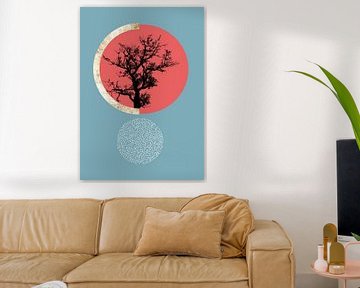 Minimalistische Kunst #minimalistischer Baum von JBJart Justyna Jaszke