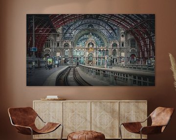 Gare centrale d'Anvers sur Frans Nijland
