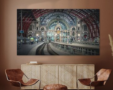 Antwerp Central Station by Frans Nijland