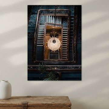 Treppenhaus im Newcastle Royal Station Hotel von fromkevin