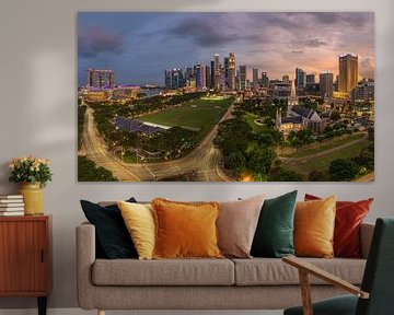 Singapour sur Photo Wall Decoration