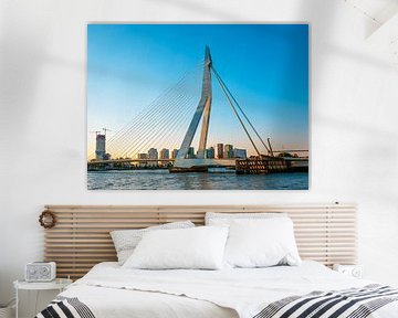 Rotterdamse Brug en Skyline van Mustafa Kurnaz
