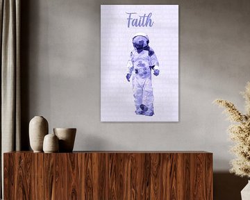 Spaceman AstronOut (FAITH) van Gig-Pic by Sander van den Berg