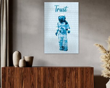 Spaceman AstronOut (TRUST) van Gig-Pic by Sander van den Berg