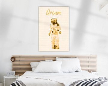 Spaceman AstronOut (DREAM) van Gig-Pic by Sander van den Berg