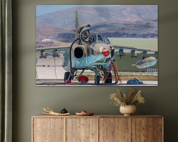 Azerbeidzjaanse Sukhoi Su-25 "Frogfoot". van Jaap van den Berg