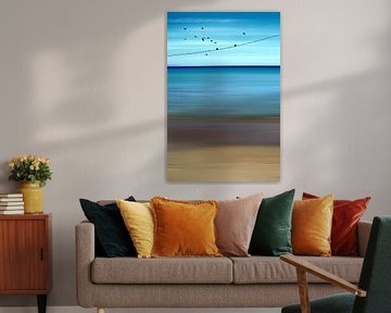 CRETAN SEA & BIRDS II v1 sur Pia Schneider