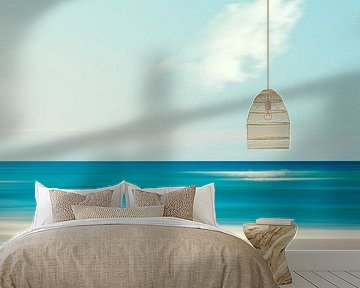 Man with surfboard by Dirk Wüstenhagen