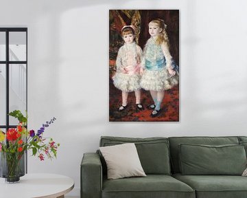 Roze en blauw - De meisjes van Cahen d'Anvers, Pierre-Auguste Renoir