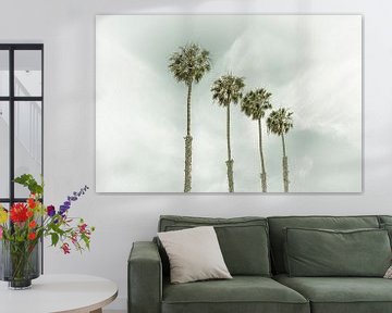 Vintage Palm Trees by Melanie Viola