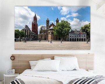 Maastricht, the beautiful Vrijthof by Leo Langen