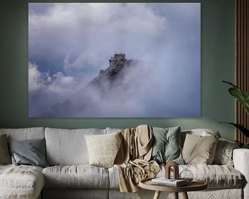 Garibaldi hut on the summit of Dreisprachenspitze by Rene Siebring