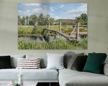 Bruggetje in het Groene Hart van Wandeldingen