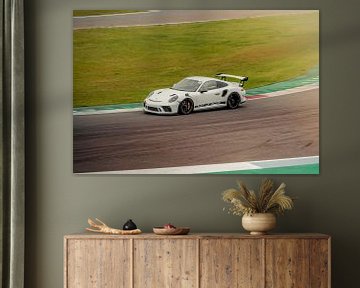 Porsche GT3 RS en action sur Jaimy van Asperen