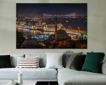 View of Bosphorus Bridge by Yama Anwari