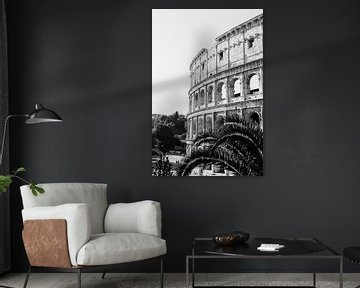 Colosseum Rome in zwart-wit van Suzanne Spijkers