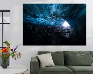 Beautiful ice cave in Vatnajokull - Iceland by Roy Poots