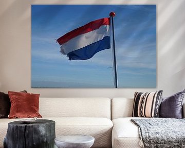 De Nederlandse vlag in de wind van Maurits Bredius