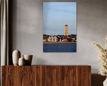 West-Terschelling en Brandaris van Maurits Bredius