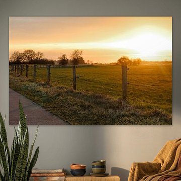 Sonnenuntergang am Veluwemeer