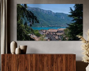 View to Lake Annecy (Lac d'Annecy, France) by Ralph Rozema
