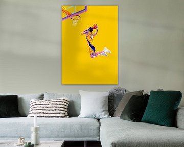 Kobe Bryant Spring Wpap Pop Art van Wpap Malang