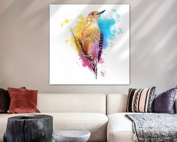 Woodpecker by Sue Art studio