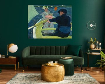 De Roei partij, Mary Cassatt  met ballon