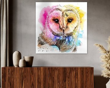 Owl by Sue Art studio