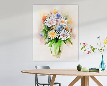 Bouquet of daisies by Bert Nijholt