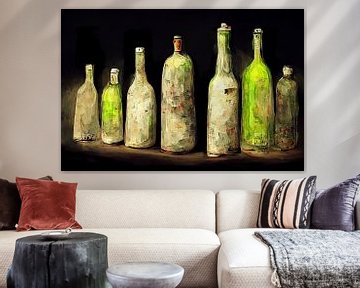 Weinflaschen von Bert Nijholt