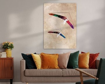 Paragliders sport art #paragliders #sport by JBJart Justyna Jaszke