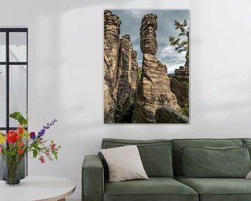 Bielatal, Saxon Switzerland - Große Herkulessäule by Pixelwerk