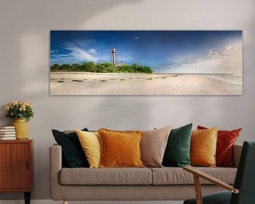 Leuchtturm am Strand auf Sanibel Island in Florida. von Voss Fine Art Fotografie